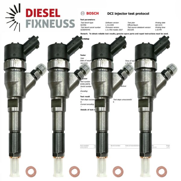 Portegra 2.0 HDi Diesel Injector | Bosch 0445110076 0986435077 | Fuel System Parts - Image 2