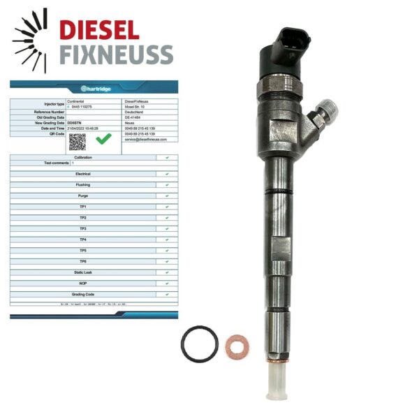 Portegra 2.5 CRDi Diesel Injector | Bosch 0445110275 33800-4A500 | Fuel System Parts - Image 2
